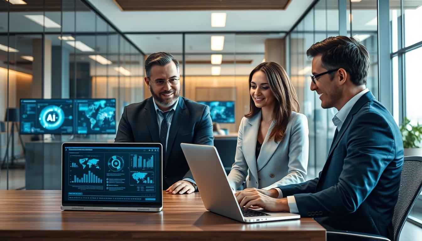 Enterprise software dashboards and business process automation